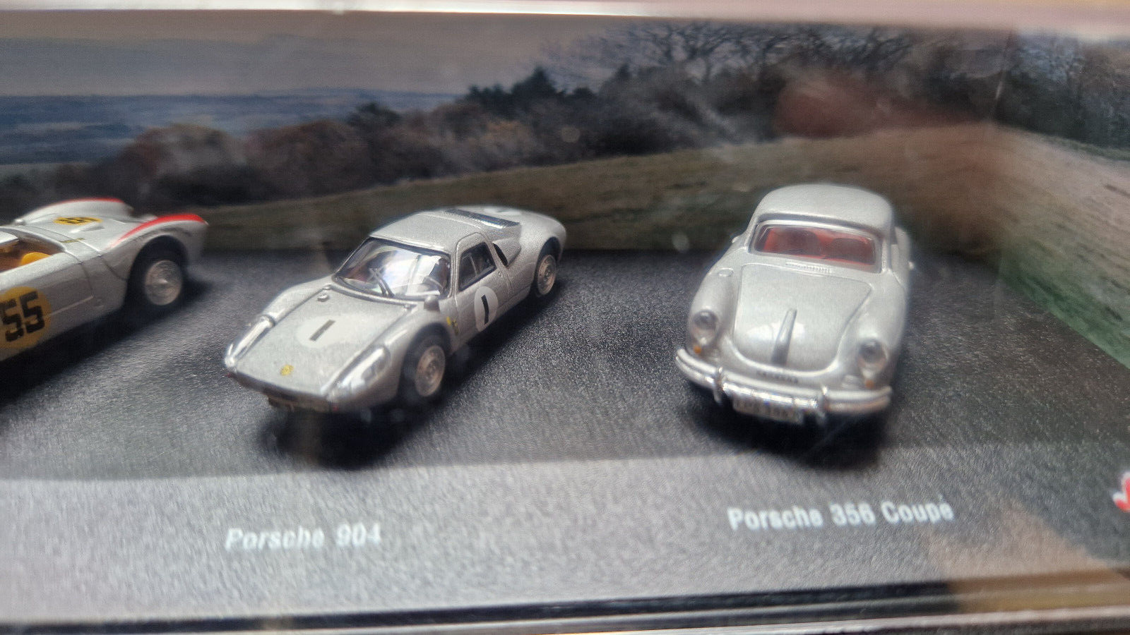 Schuco 1/72 Set porsche 356 no.1, 550 spyder, 904, 356 coupe (NG45)