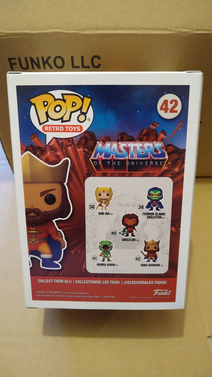 Funko Pop! M.O.T.U. 42 King Randor  (F32)