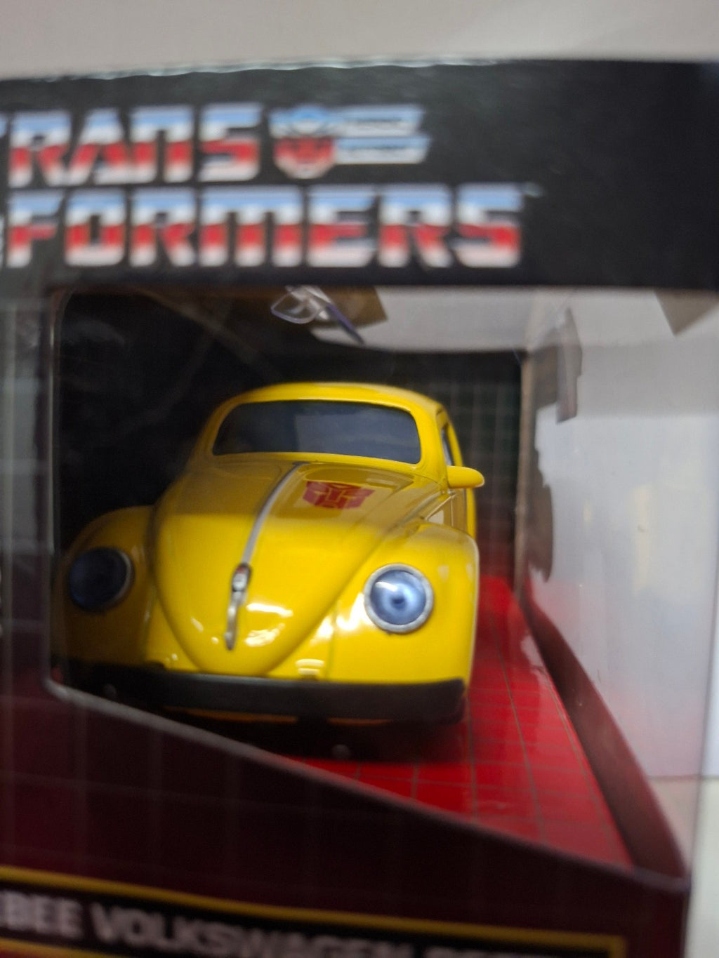 Jada Toys 1/32 40th anniversary Transformers Volkswagen Beetle Bumblebee (NG49)