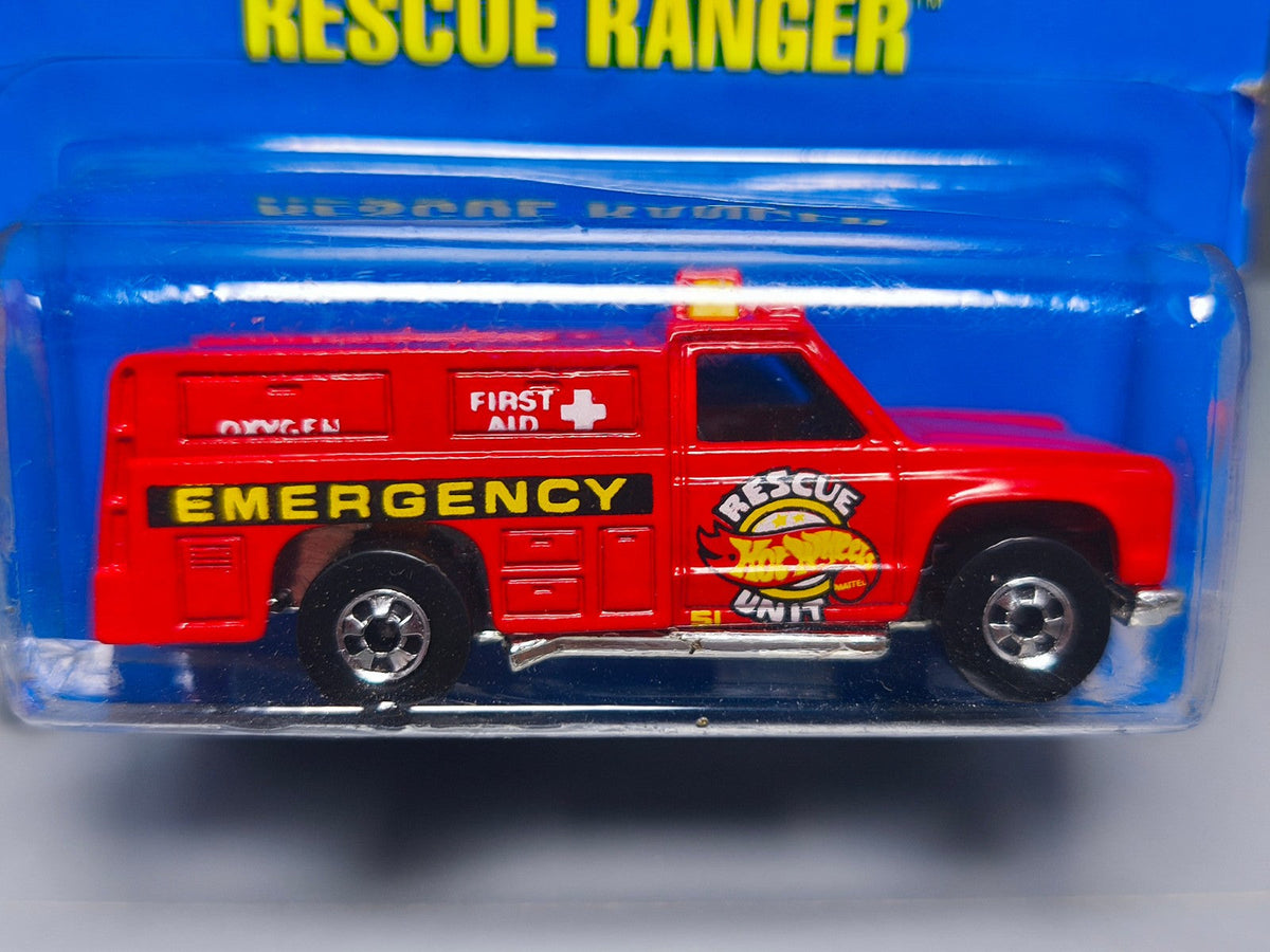 Hot Wheels Rescue ranger 1990-045 bulle abimée (NP26)
