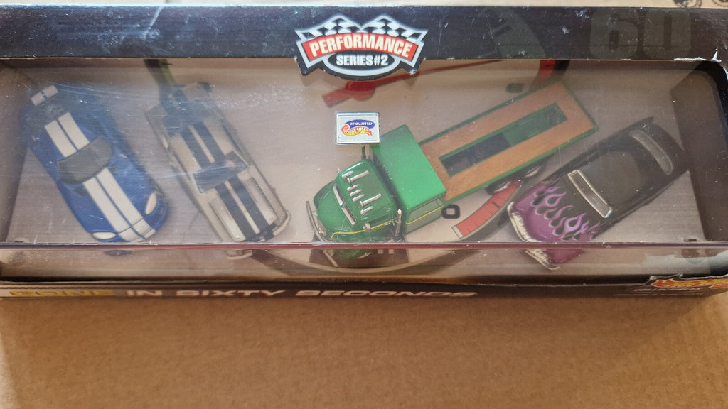 Hot wheels 2000 gone in sixty seconds Dodge  Mustang 49 Merc truck ⚠️(CT08)