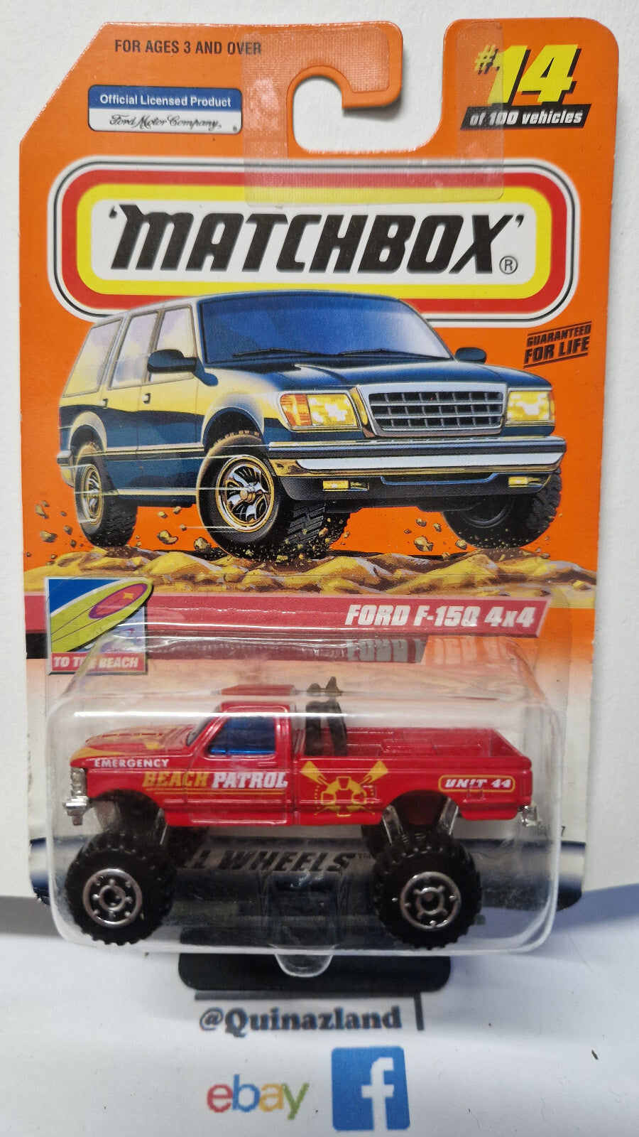 Matchbox 2000 mainline  Ford F-150 4X4  (NP24)