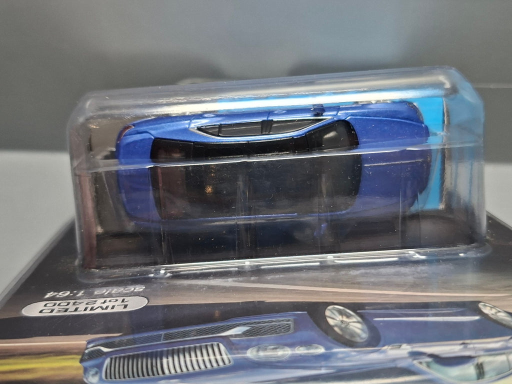 Mini GT Bentley Flying Spur, blue with black roof n°351 (NG39)