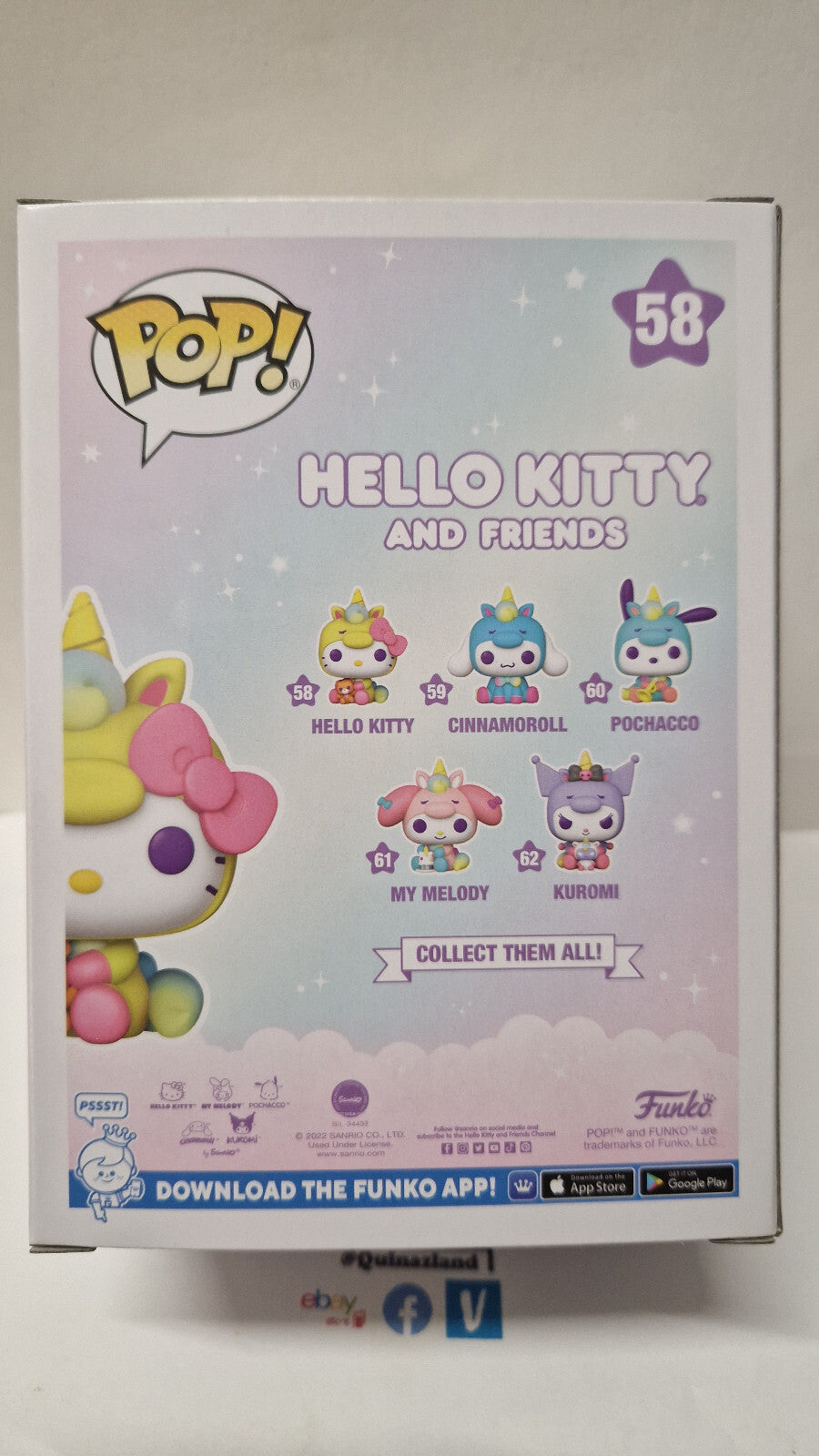 Funko Pop!  Hello  Kitty  POP Sanrio N° 58  (F52)