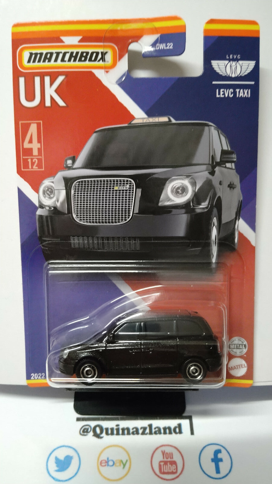 Matchbox série Best of uk Jaguar Land Rover Aston Ford scania Levc Taxi (CP01)