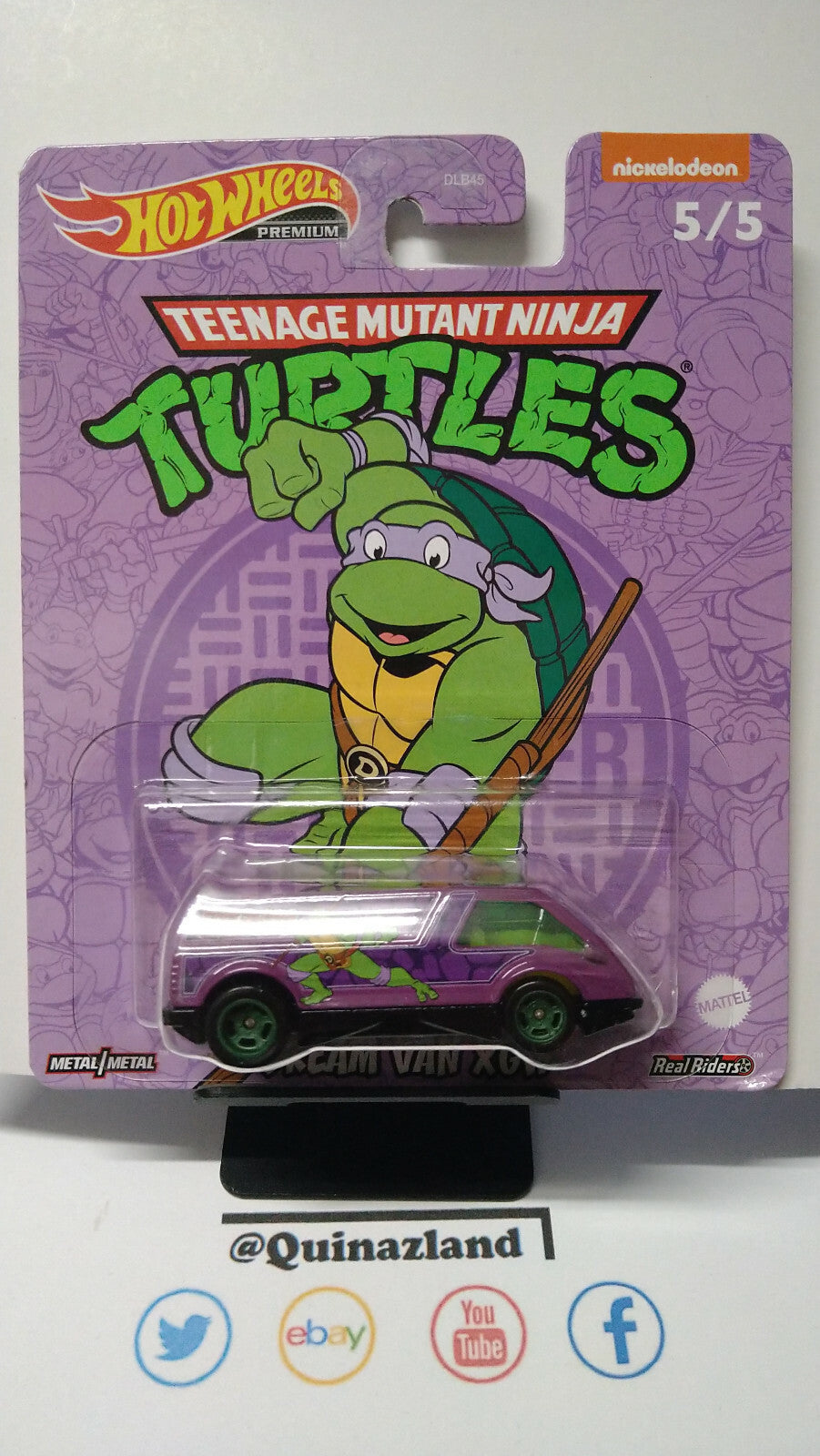 Hot Wheels Teenage Mutant Ninja Turtles Dreams van XGW  (NG58)