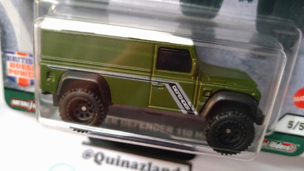 Hot Wheels  British Horse Power Land rover defender 110 hard top (NG145)