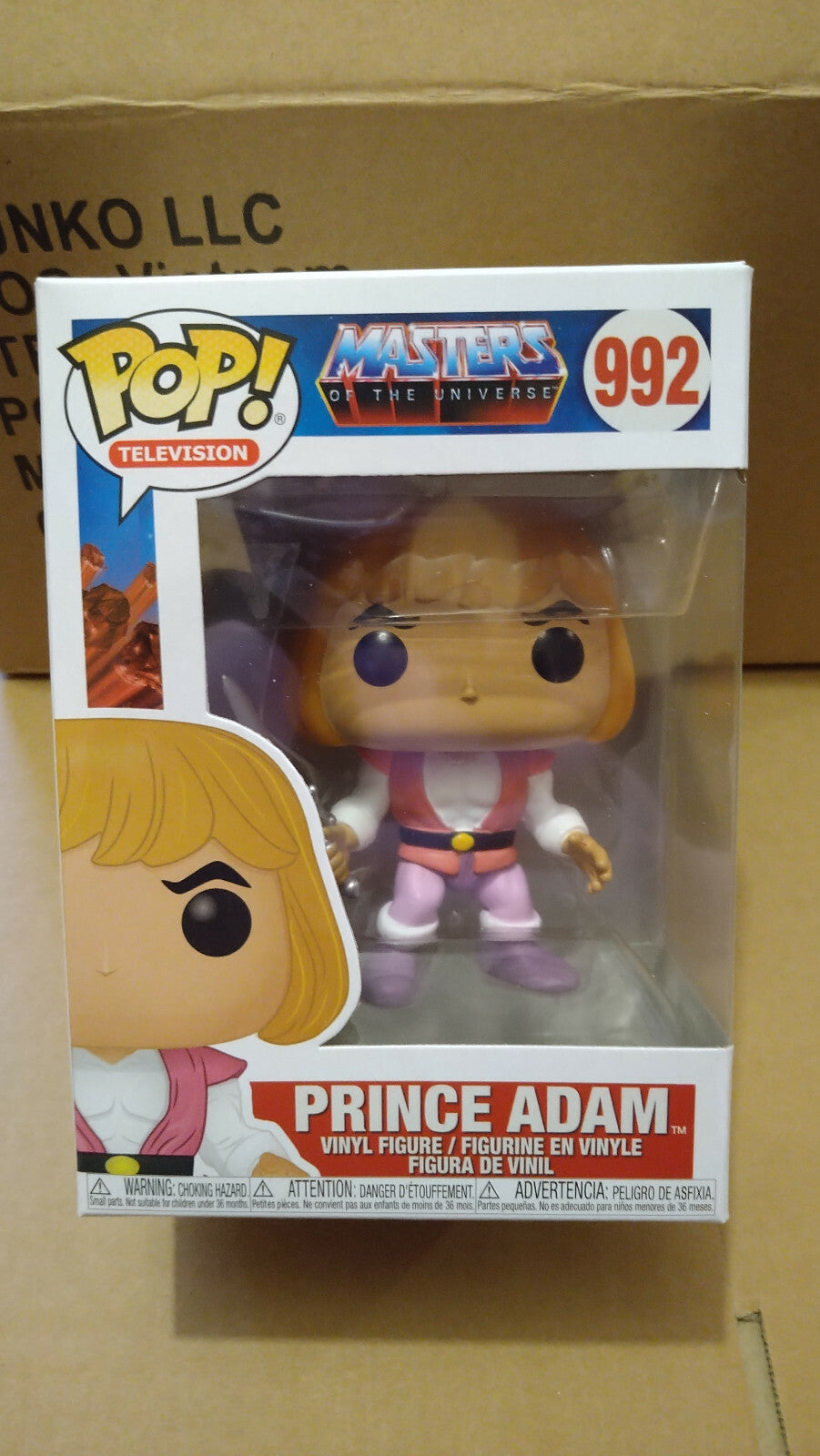 Funko Pop! M.O.T.U. 992 Prince Adam   (F32)