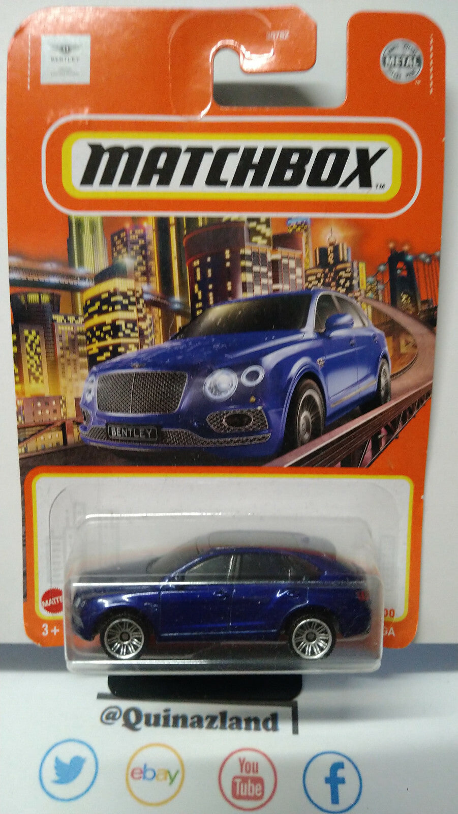 Matchbox Bentley bentayga  2021-009 (NP34)