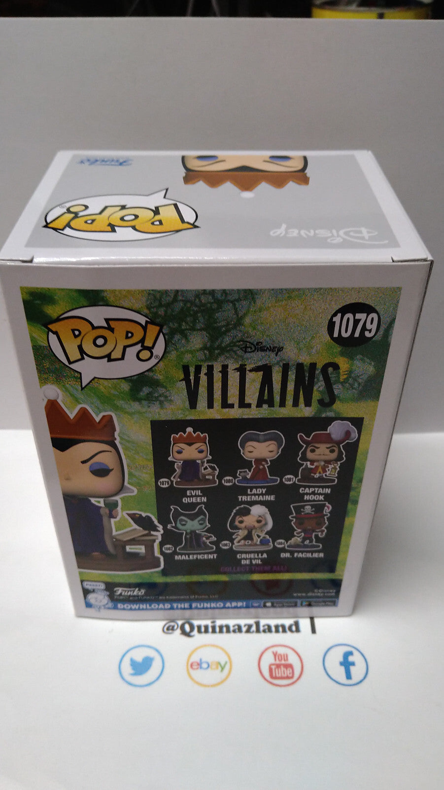 Funko Pop! DISNEY Villains 1079 Queen Grimhilde (FU21)