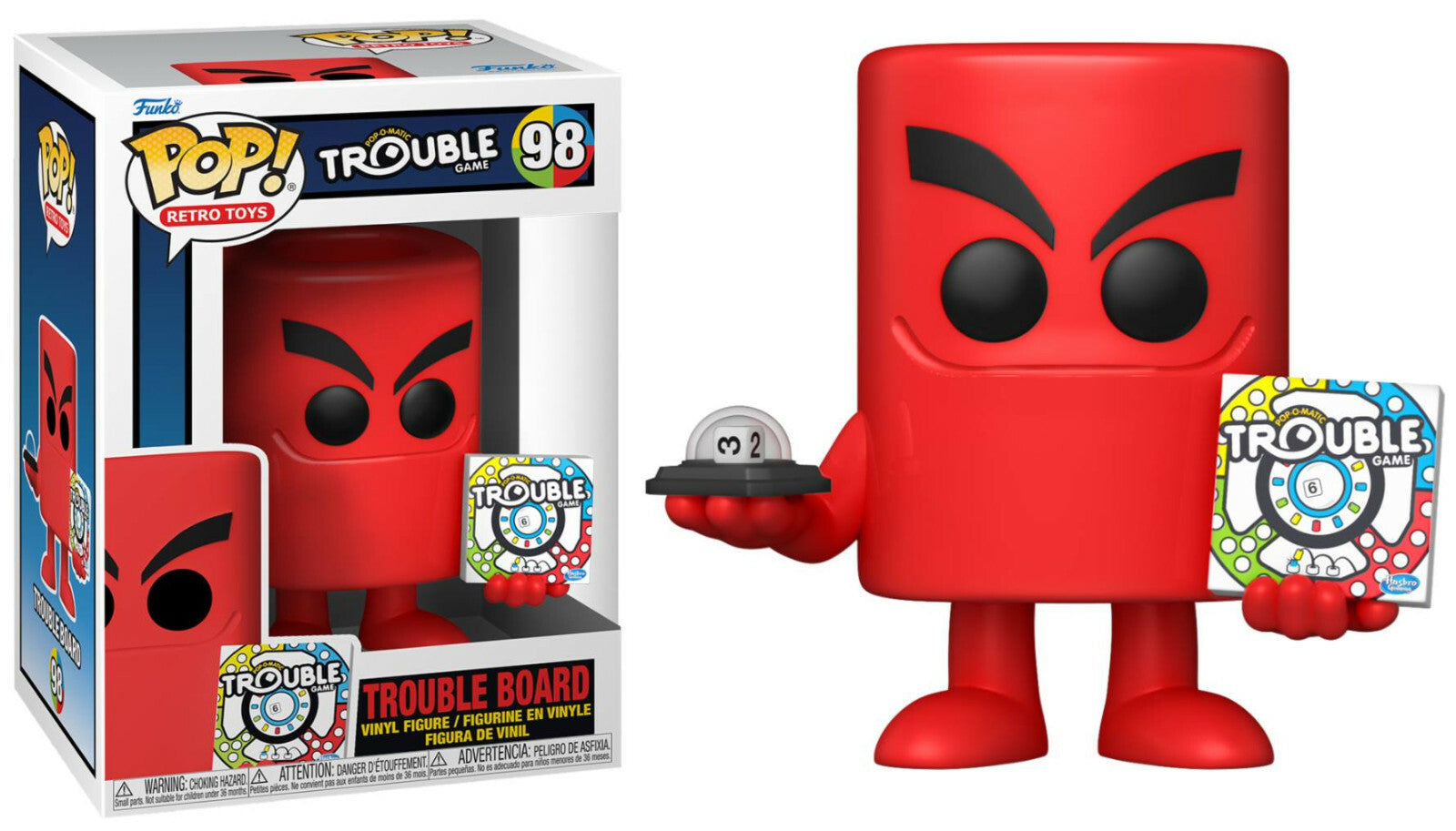 Funko Pop! Retro Toys #98 Trouble Board (F26)