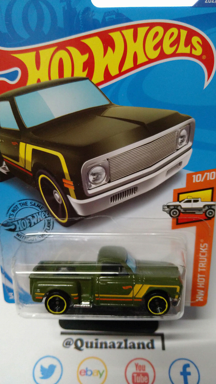 Hot Wheels '69 Chevy Pickup  2020-202 (NP25)