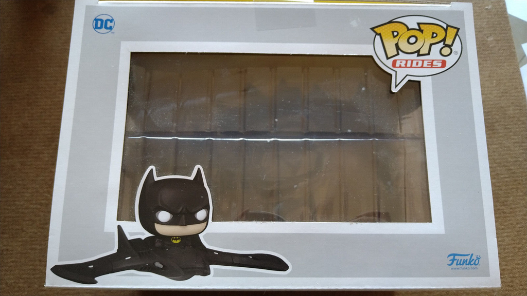 Funko Pop! FLASH MOVIE  Ride Super DLX N° 121 Batman dans la Batwing (cart)