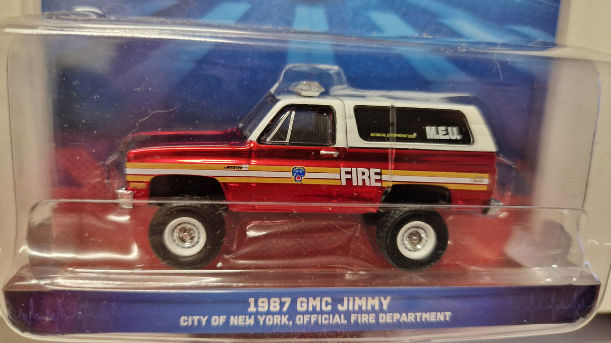 Greenlight First responders série 2 Red Chase  1987 GMC Jimmy  (NG49)