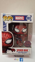 Funko Pop!  Marvel Pop Marvel N° 593 Spider-Man (Diamant)  (F50)