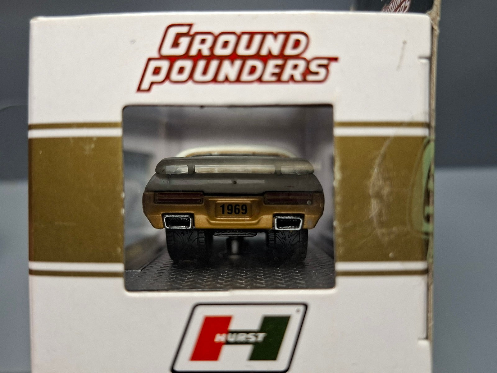 M2 Machines Ground Pounders 1969 Pontiac GTO Judge Hurst Chase 750 Pcs (CP11)