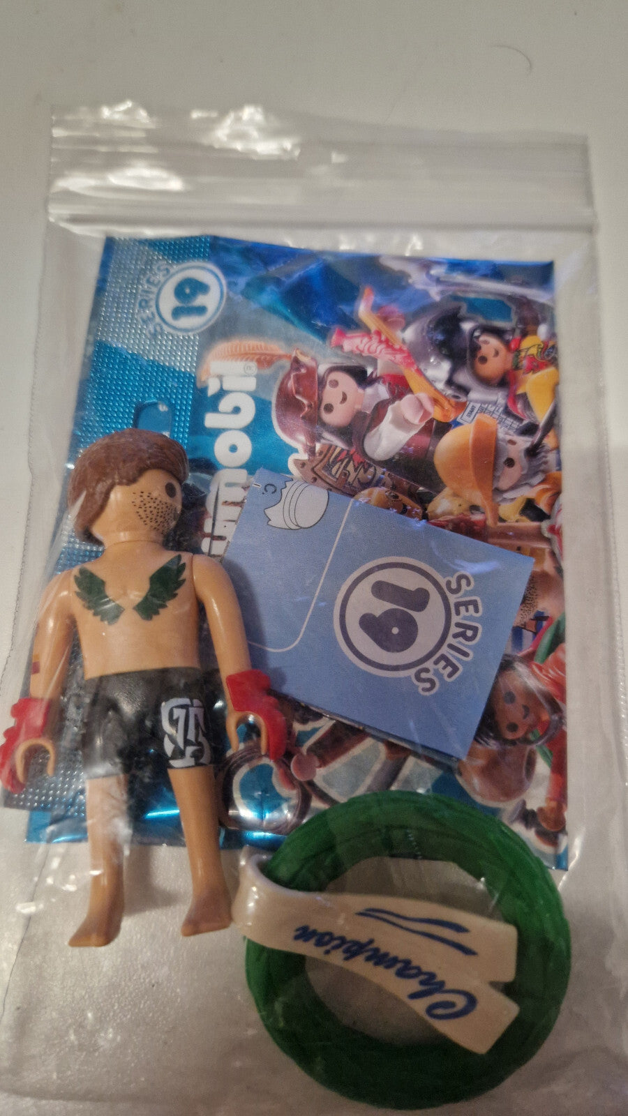 Playmobil 70565 Fi?ures série 19 figurine Champion sport de combat