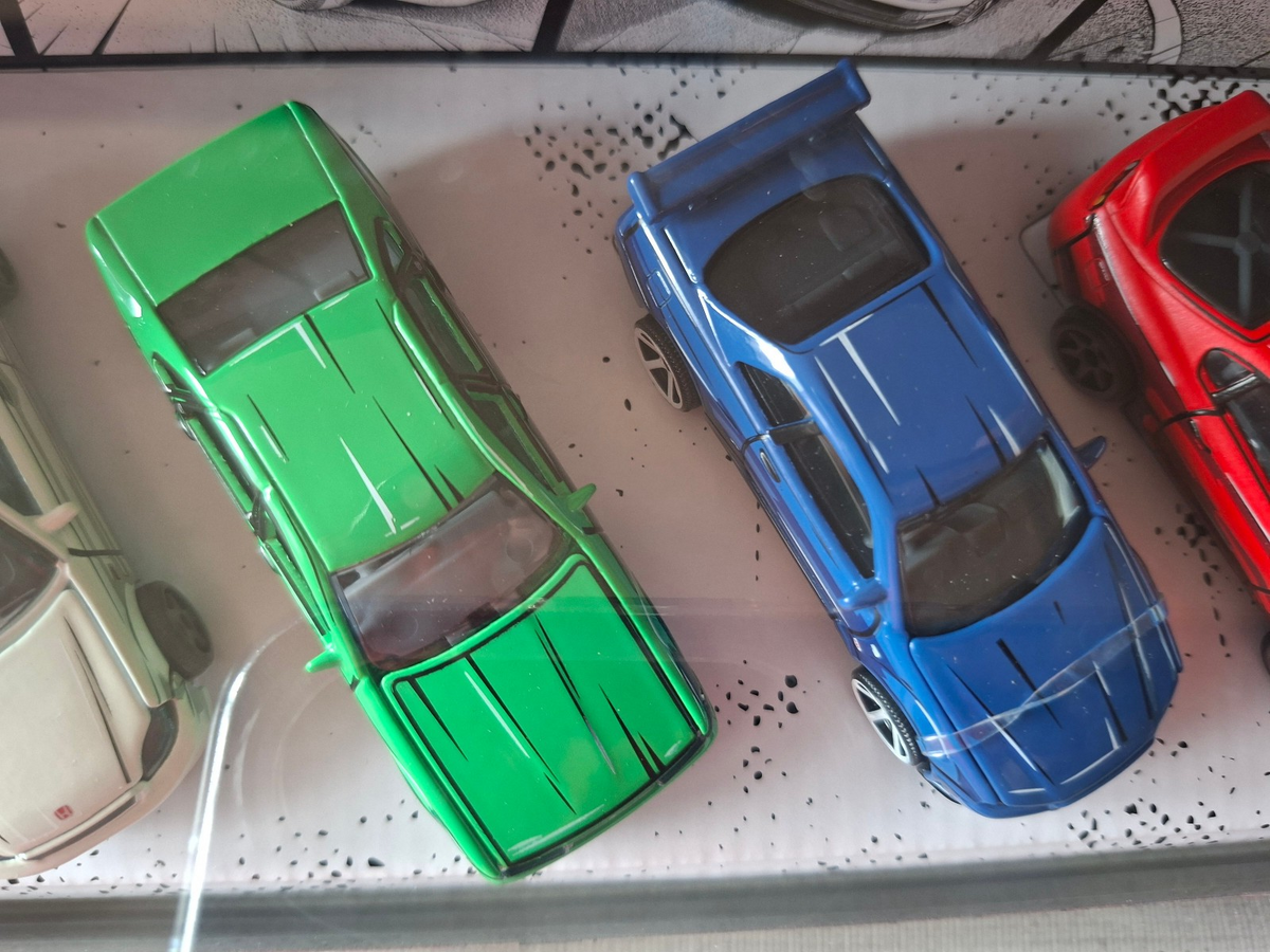 Majorette Ride Wild Jdm Legends Toyota Nissan Honda Misubishi (ET)