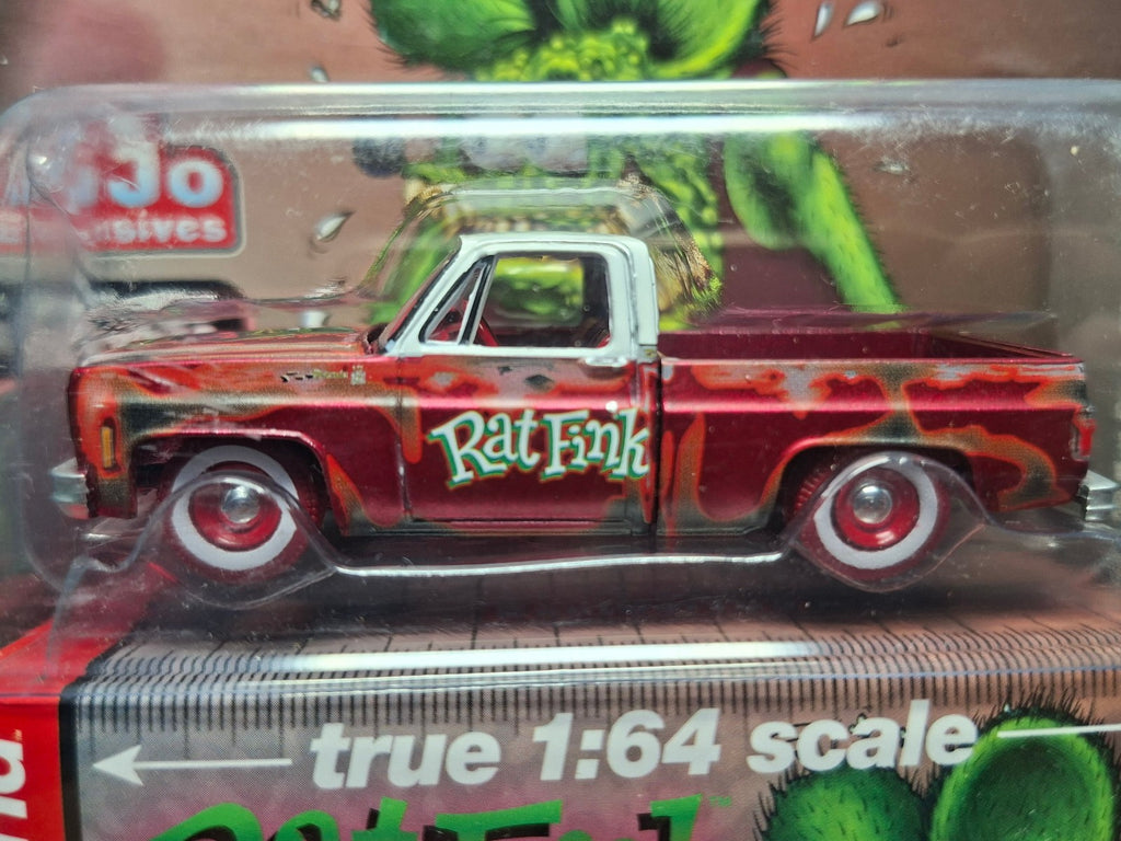 Auto Word Ultra Red Rat Fink 1978 Chevrolet Cheyenne C10 Exclusive MIJO  (NG18)