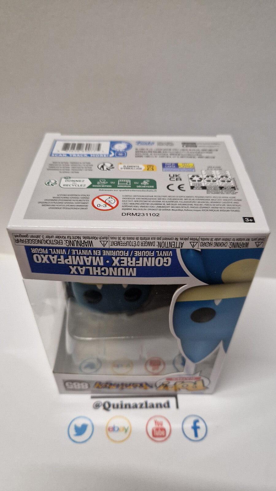 Funko Pop! POKEMON  N° 885 Goinfrex  (F46)