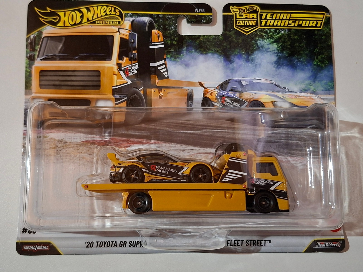 Hot Wheels 2025 Team Transport MIX J ’20 TOYOTA GR SUPRA / FLEET STREET #86 (CT13)
