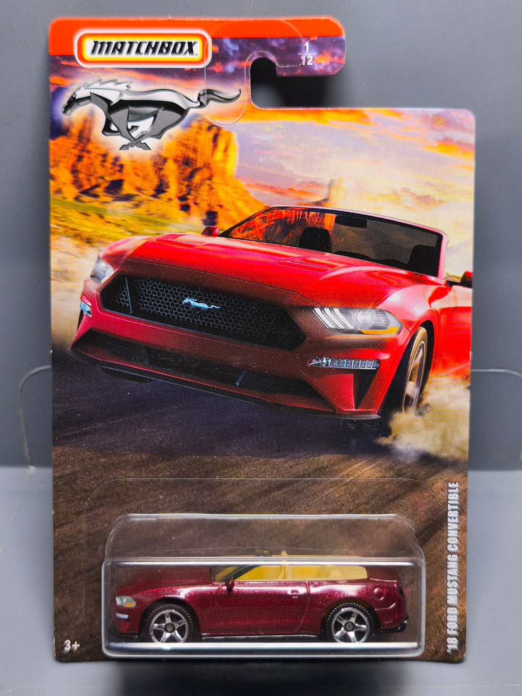 Matchbox série Ford Mustang '18 Ford Mustang Convertible (NP42)