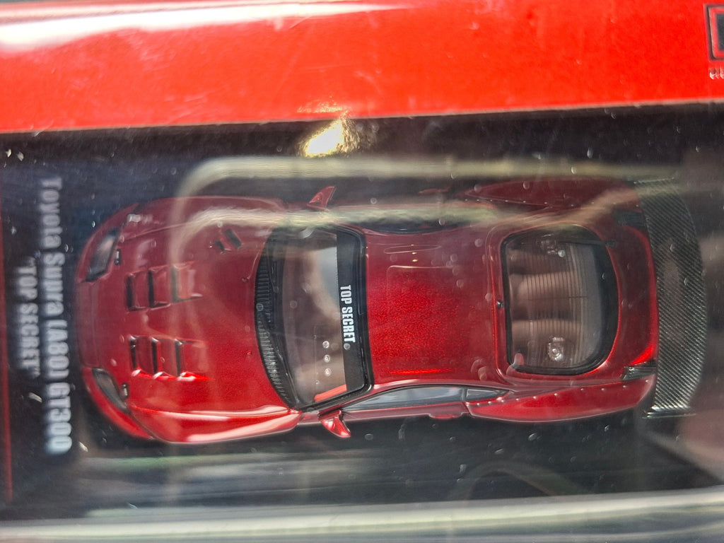 INNO64 2025 Toyota Supra (A80) Top Secret, red  (CP08)