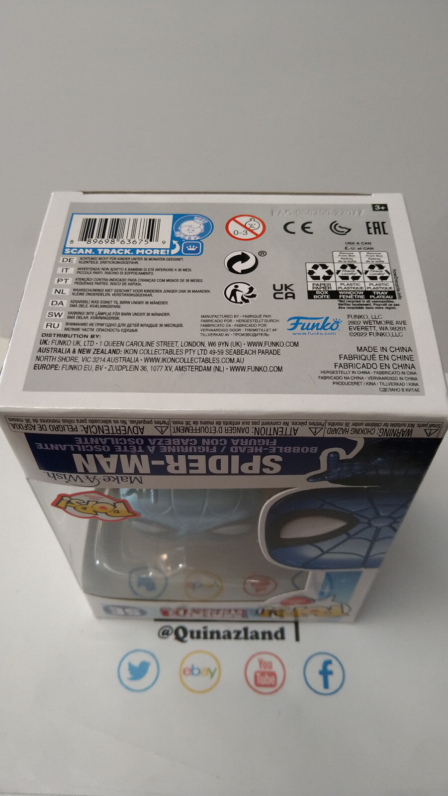 Funko Pop! Marvel MAKE A WISH Spider-Man 'MT' SE (FU18)
