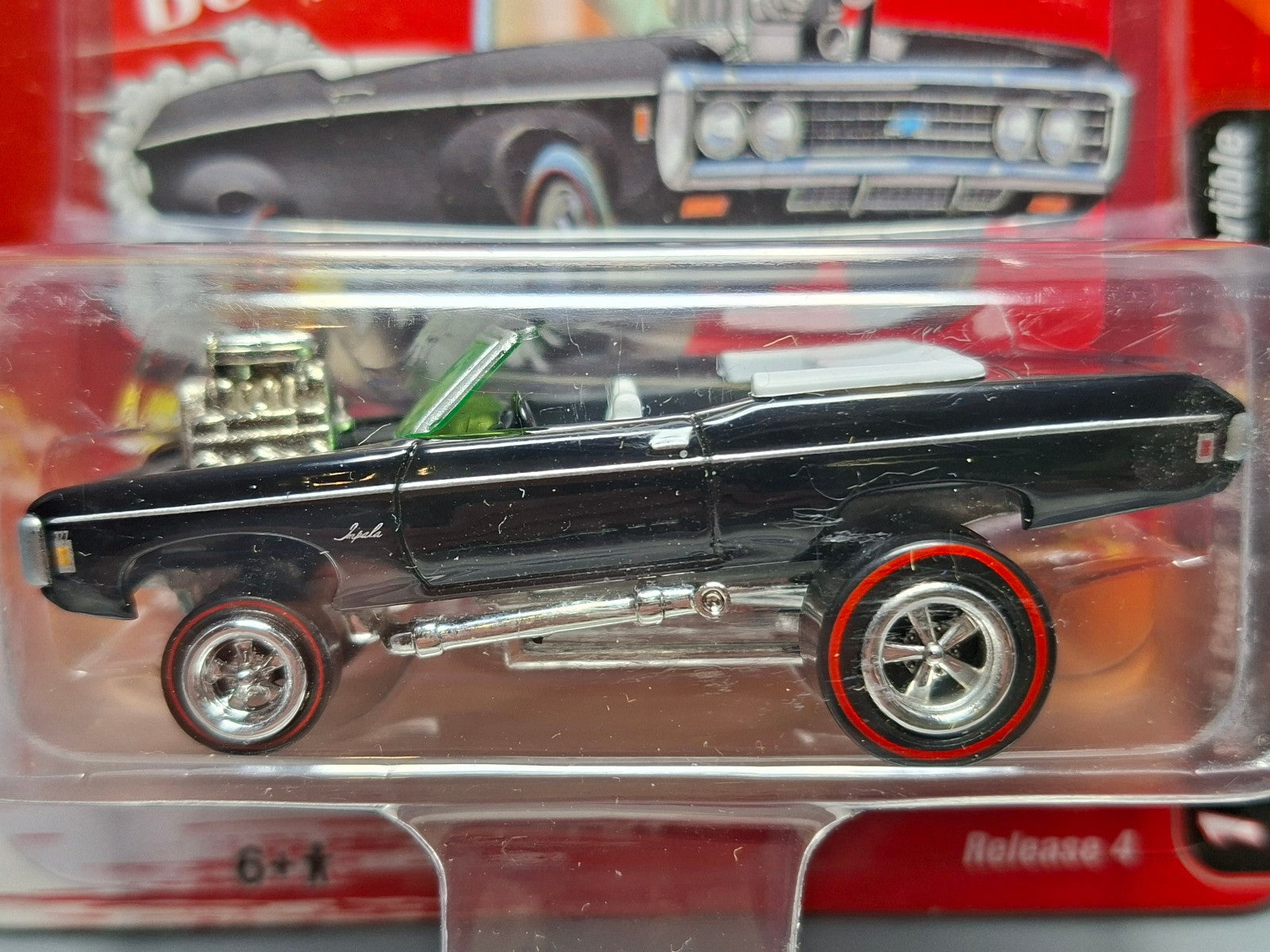 Johnny  Lightning Street Freaks Zingers 1969 Chevy Impala Convertible (NG33)