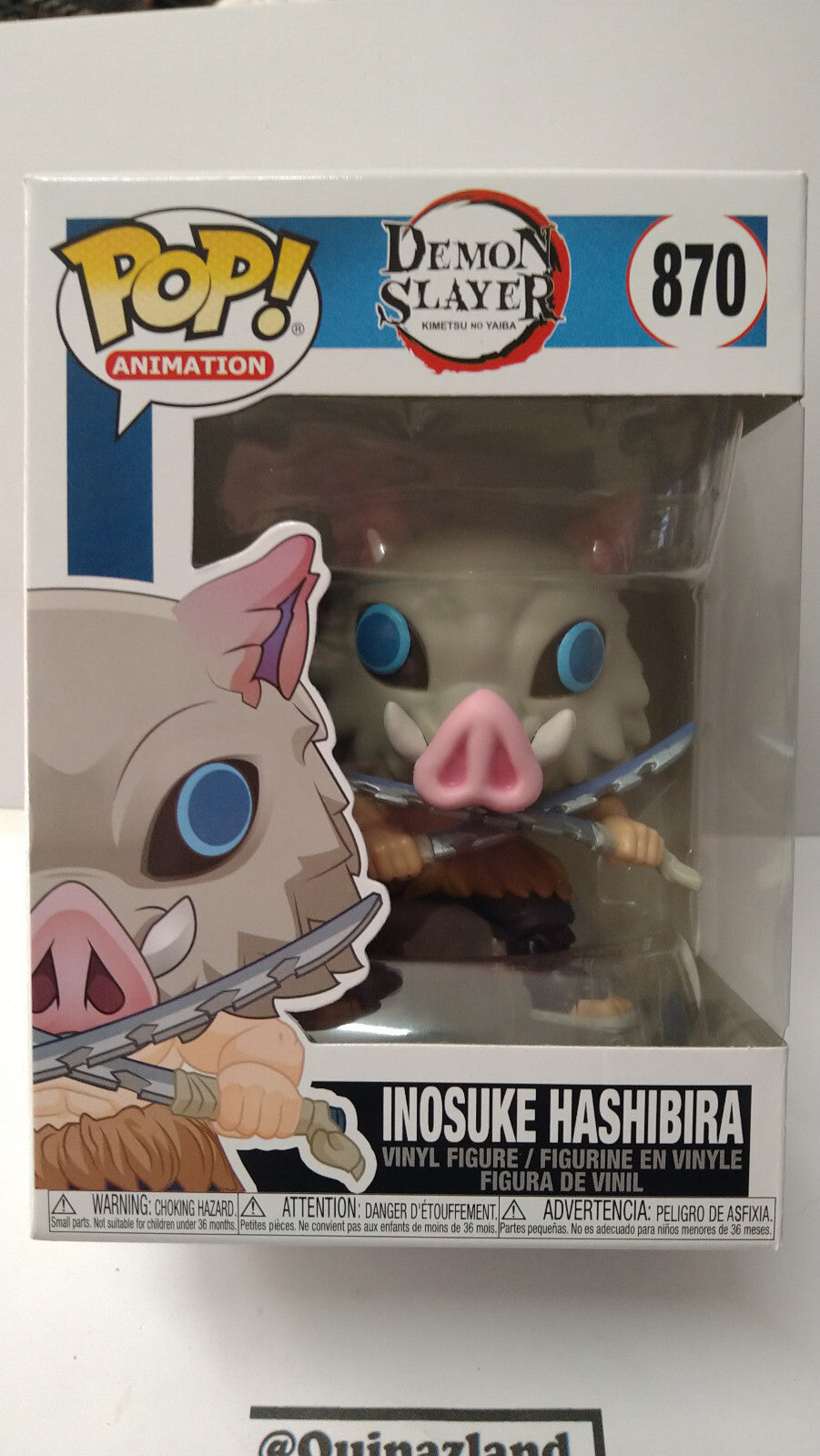 Funko Pop! DEMON SLAYER 870 Inosuke Hashibira (FU18)