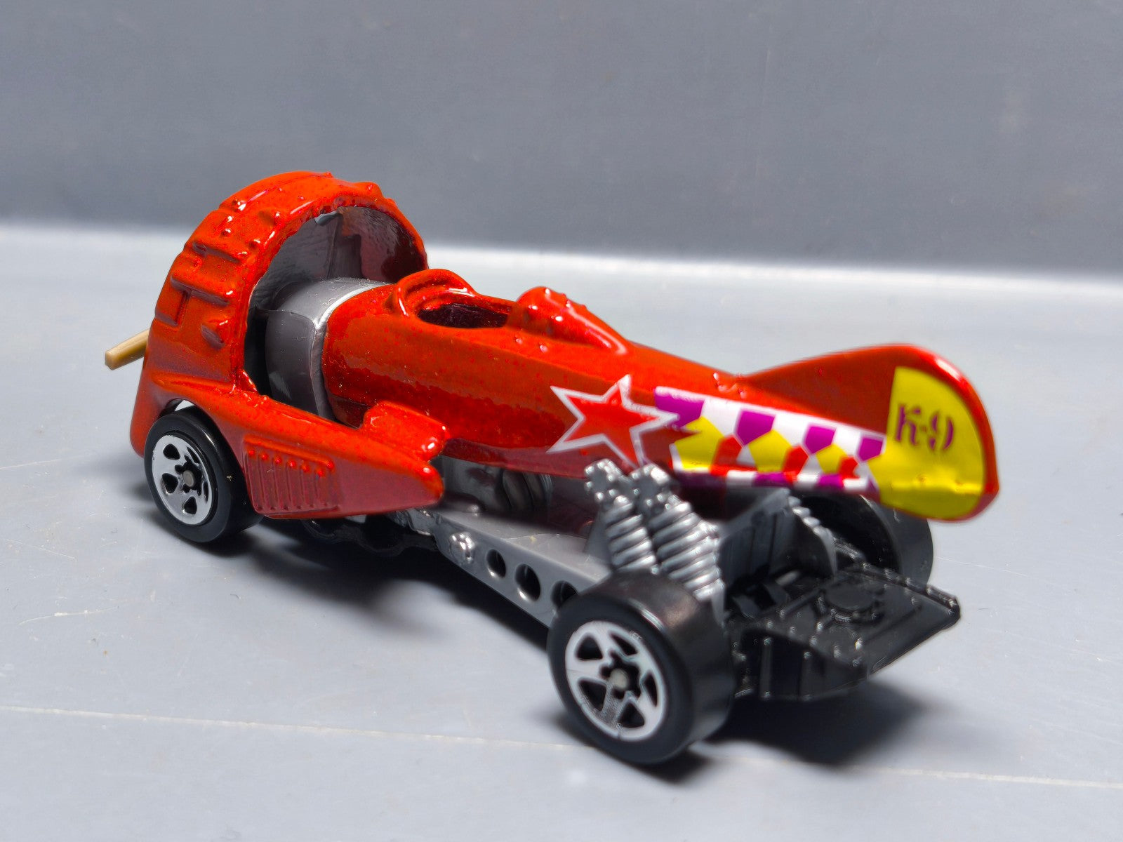 Hot Wheels Dogfighter version base grise 5sp 1996-375   (A05)