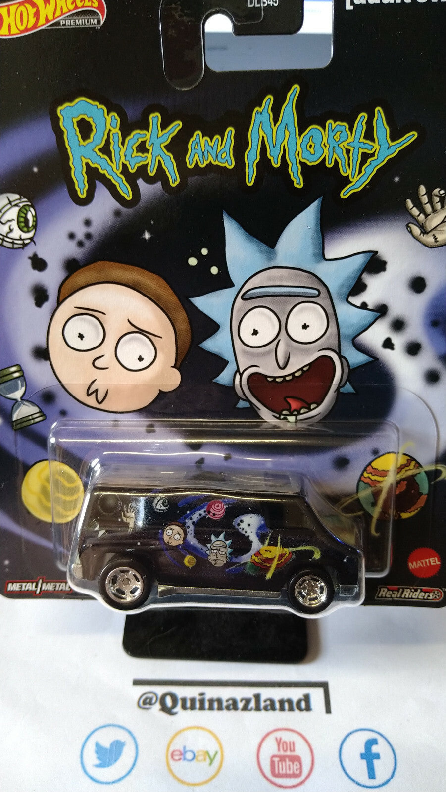 Hot Wheels Premium  Rick & Morty Super Van (NG110-113)