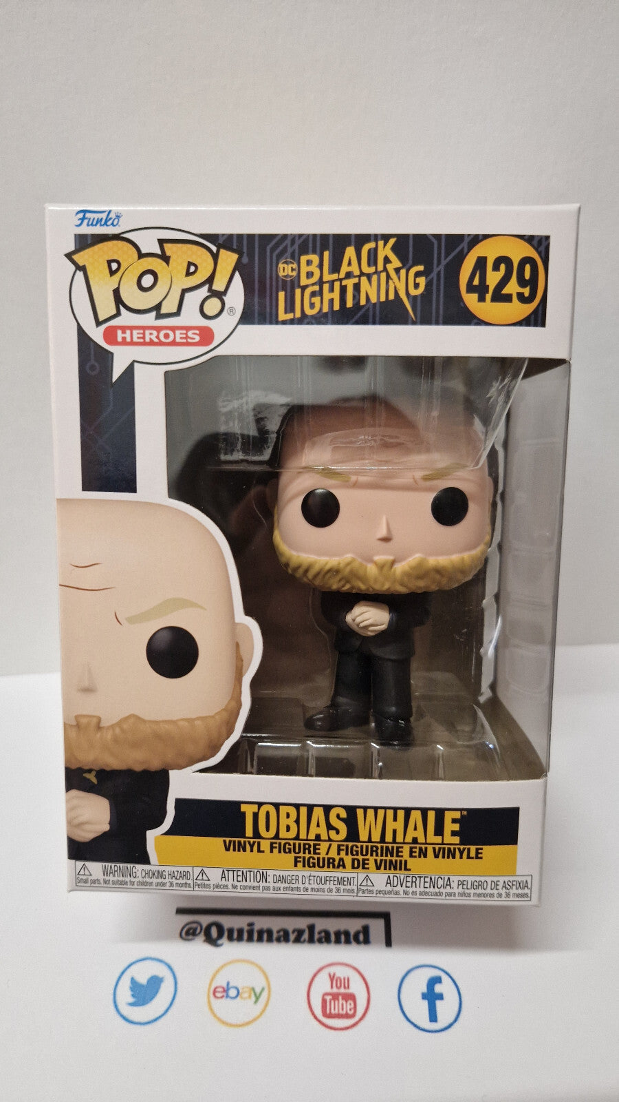 Funko Pop! DC BLACK LIGHTNING Tobias Whale  #429 (F20)