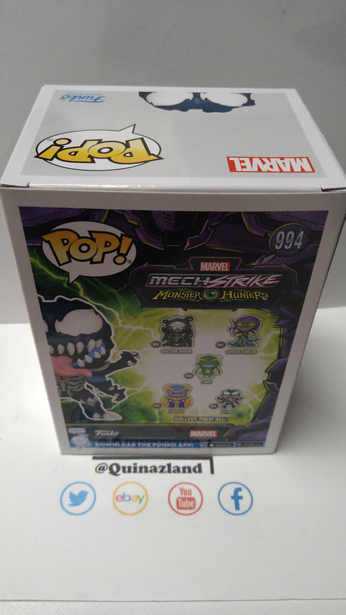 Funko Pop! MARVEL MONSTER HUNTERS 994 Venom (F33)
