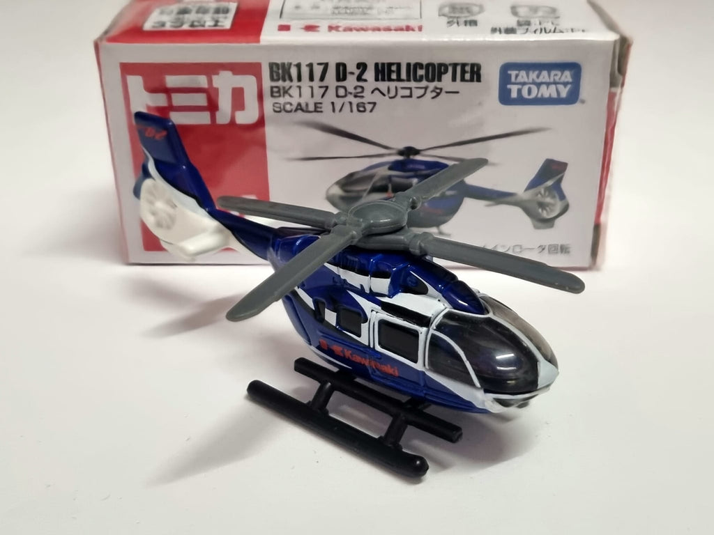 Tomica 2018 regular Kawasaki BK117 D-2 1/167 (CP08)
