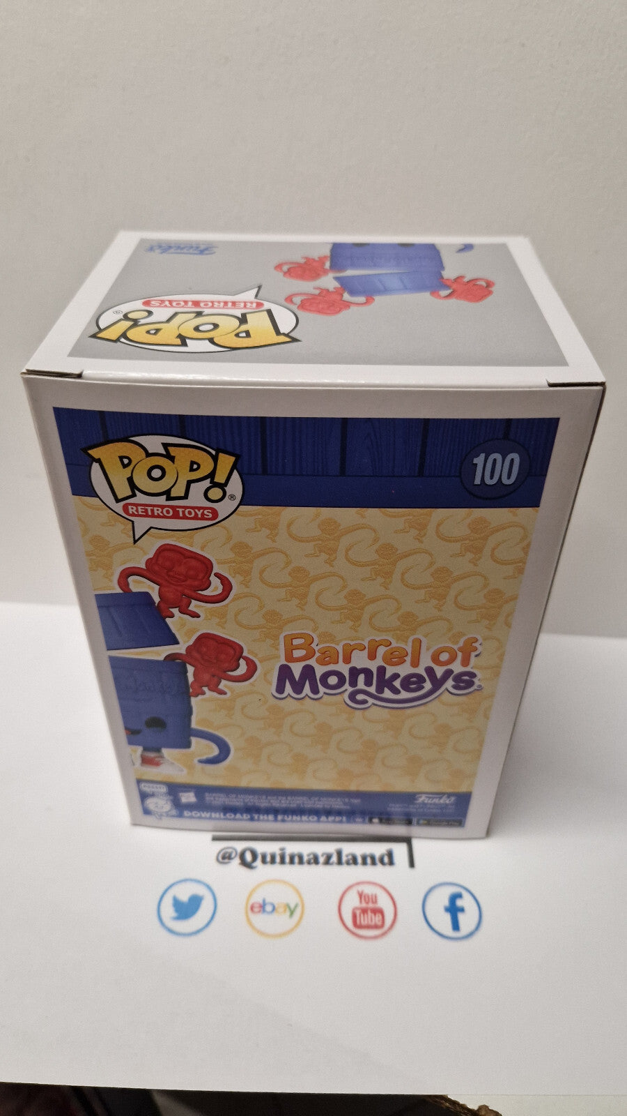 Funko Pop! Retro Toys #100 Barrel of Monkeys (F24)