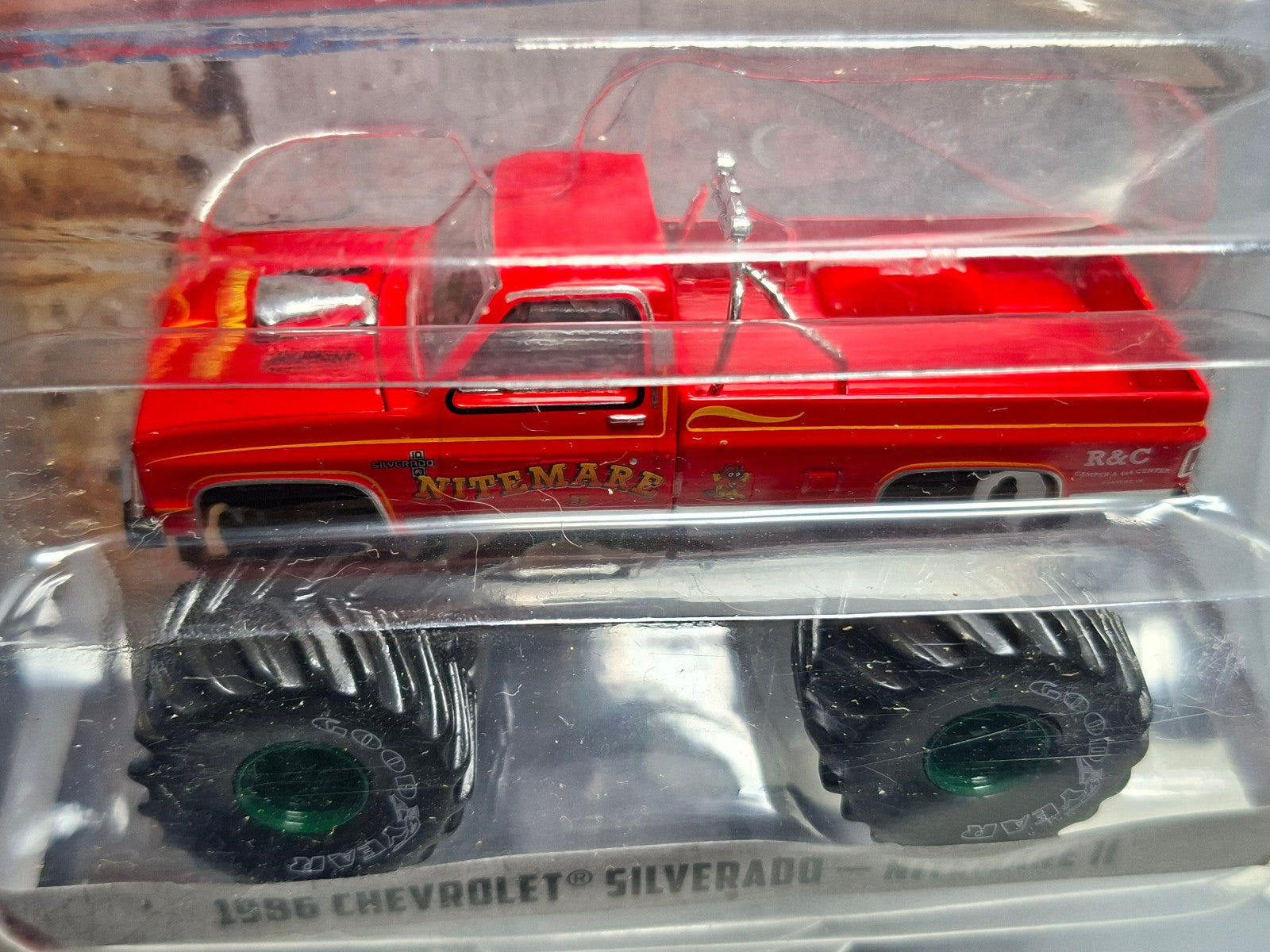 Greenlight King of crunch série 7 Chase 1986 chevrolet silverado nitemare (NG27)