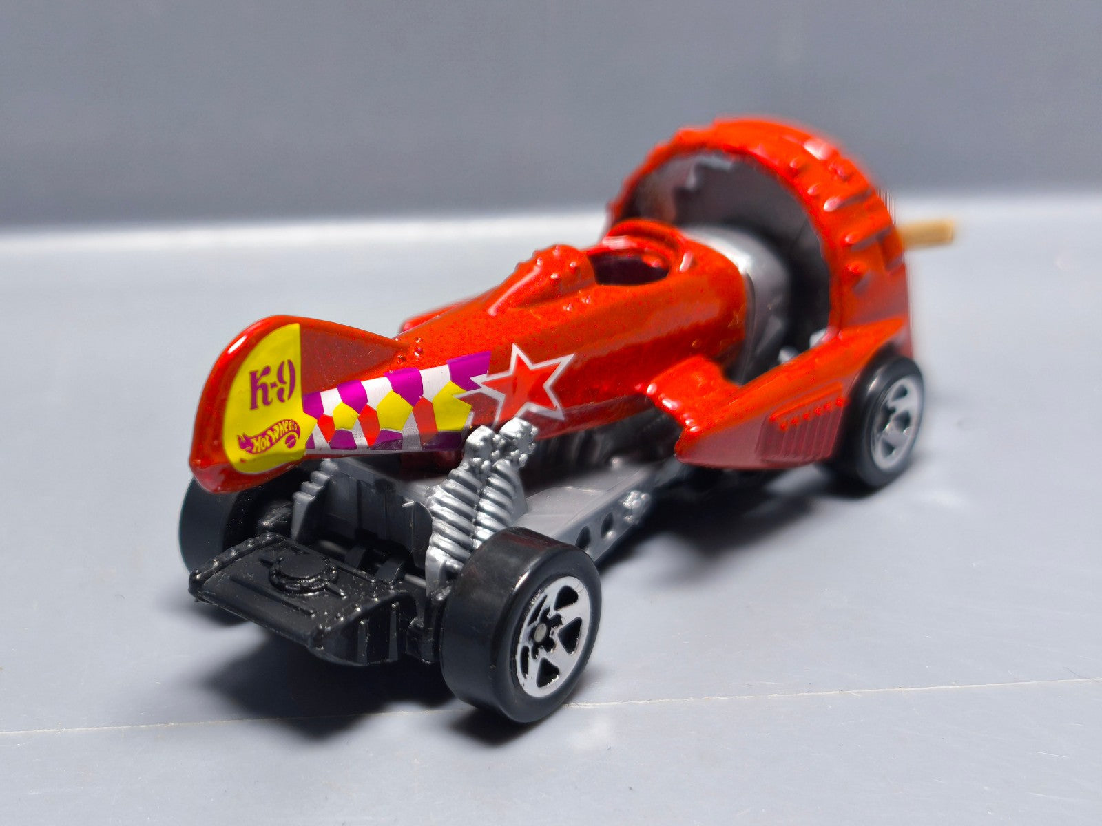 Hot Wheels Dogfighter version base grise 5sp 1996-375   (A05)