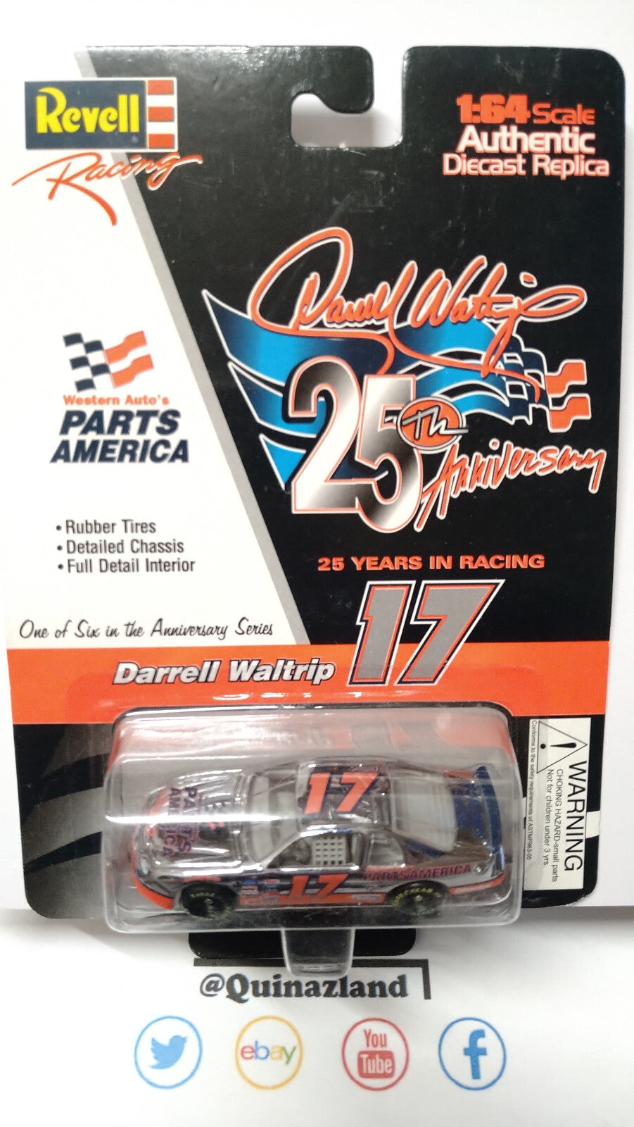 Revell 1/64 1997 Racing Chevrolet monte carlo darrel waltrip #17 (NG02)