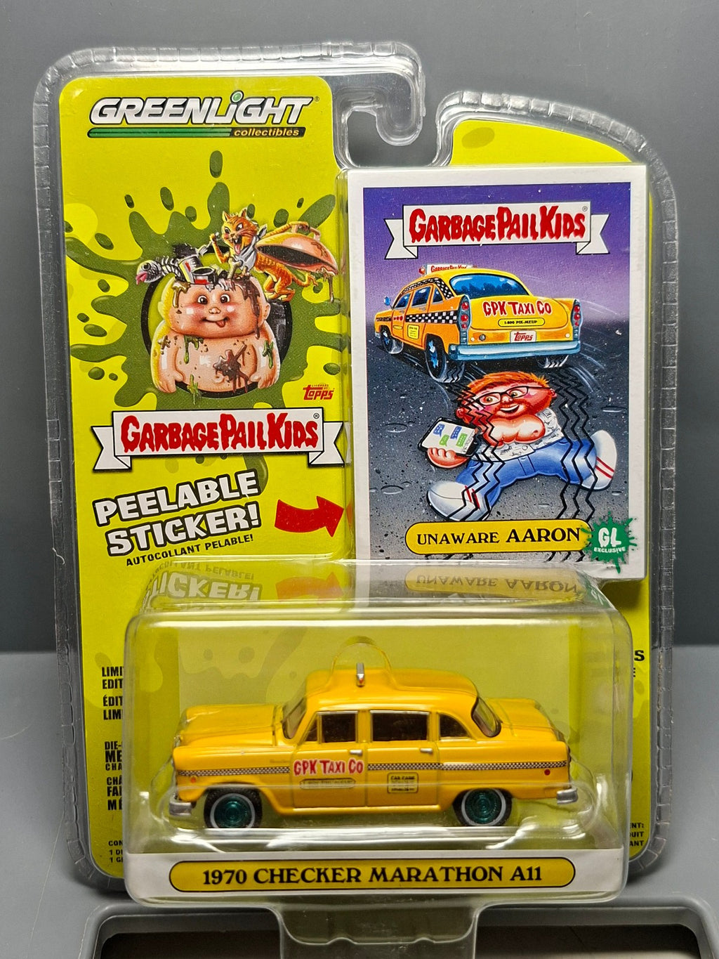 Greenlight Garbage pail kids série 2 chase 1970 checker marathon  (NG46)