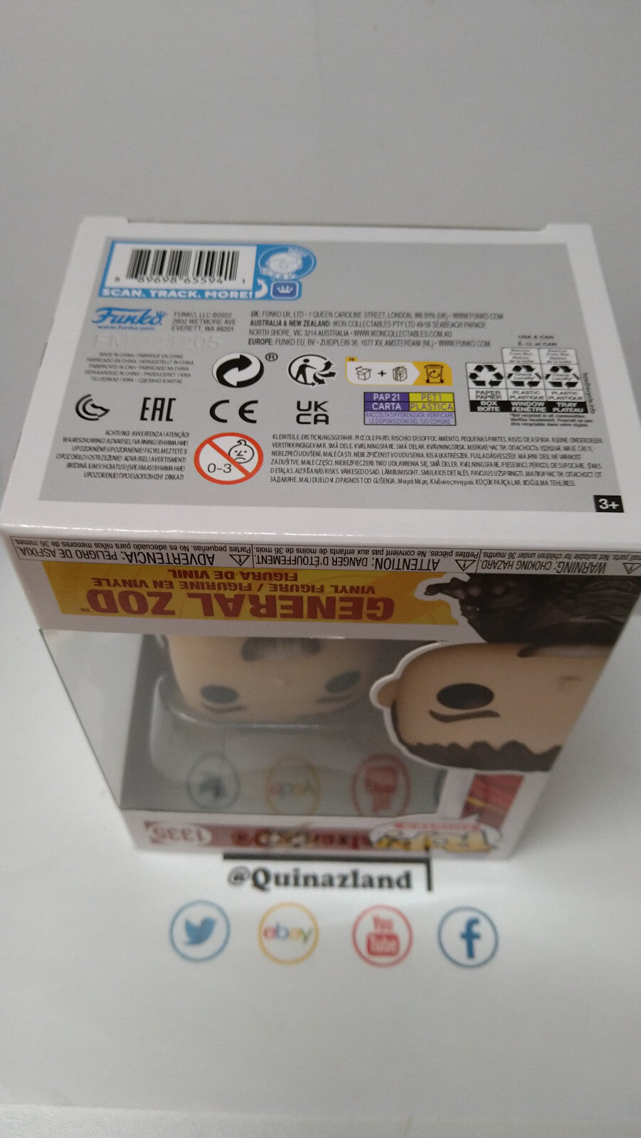 Funko Pop! FLASH MOVIE  N° 1335 General Zod (F5)