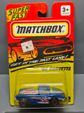 Matchbox Super fast  62 corvette version jantes chromes  (CP18)