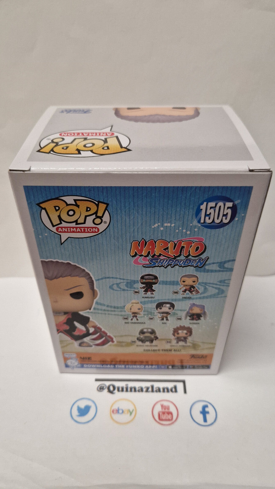 Funko Pop! NARUTO SHIPPUDEN POP Animation N° 1505 Hidan (F27)