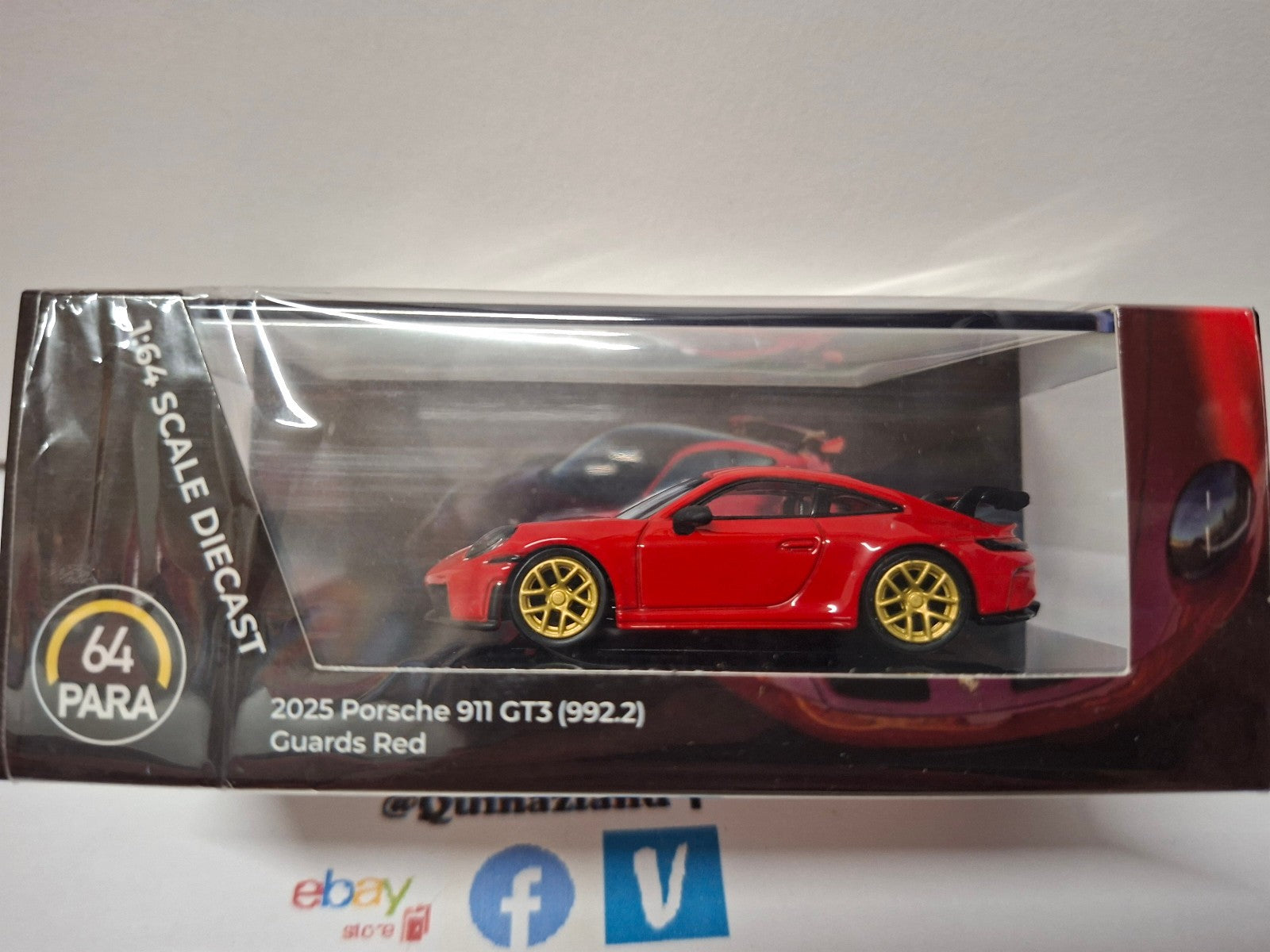Para64 2025 Porsche 911 GT3 (992.2), guards red   (NP16)