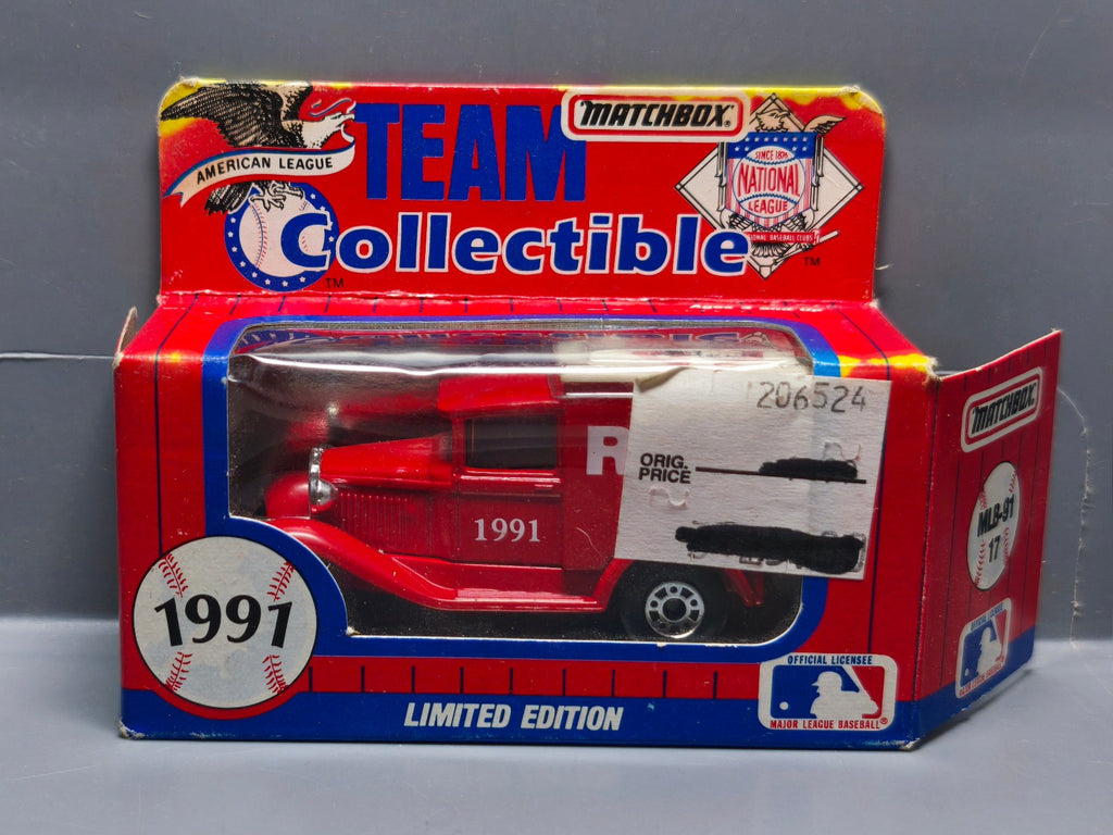 Matchbox Ford model A delivery Cincinnati reds  (CP11)