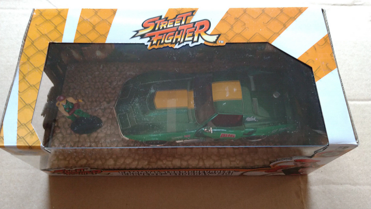 Jada 1/24 STREET FIGHTER  Cammy & 1969 Chevrolet Corvette Stingray ZL1 (ET)