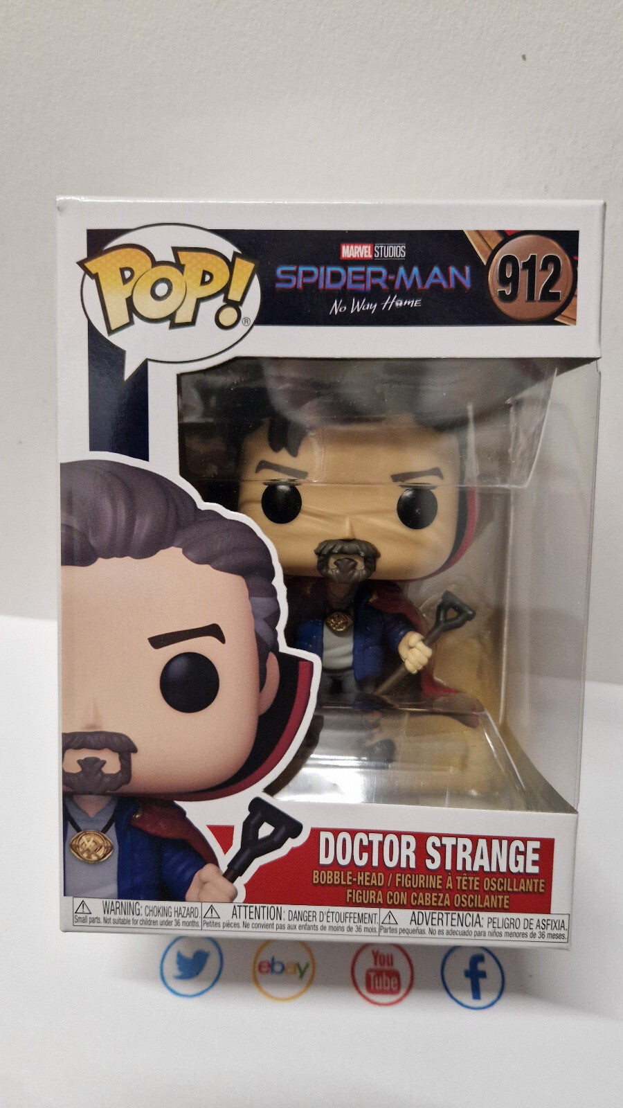 Funko Pop! Mavel Spider-man doctor strange #912 (F45)
