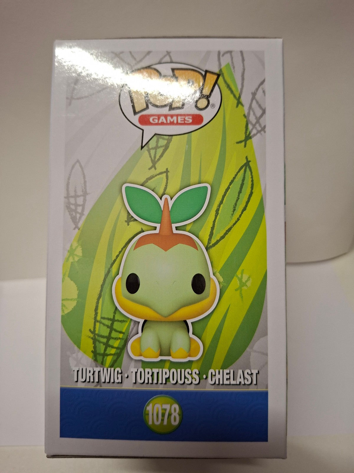 Funko Pop!  Pokemon Pop Games N° 1078 Tortipouss  (F52)