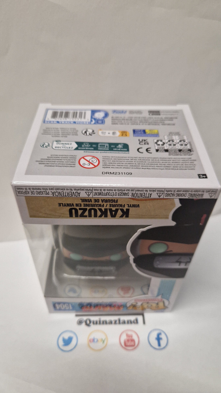 Funko Pop! NARUTO SHIPPUDEN POP Animation N° 1504 Kakuzu (F14)