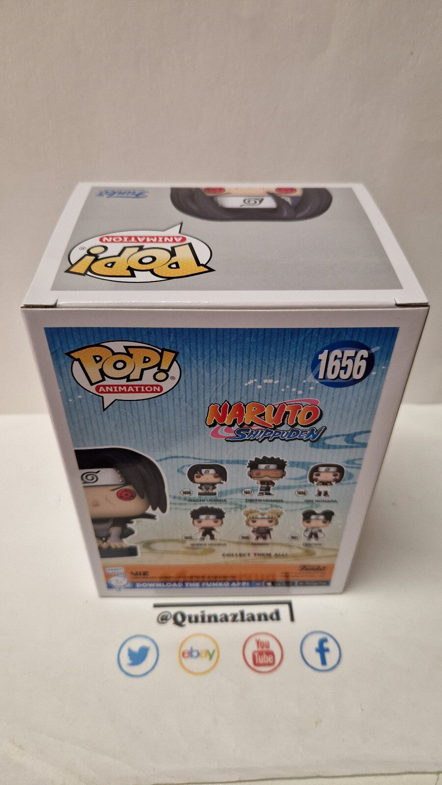 Funko Pop! Naruto Shippuden Animation N° 1656  Itachi Uchiha (Jeune) (FU34)